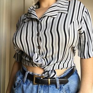 Collared  button down